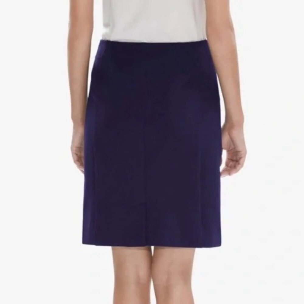 MM LaFleur - The Noho Skirt - Deep Indigo - Size 14